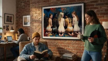 Five girls, each with a different skin tone and hair color, are shown from behind · 1 PNG Image · 10000×6712 px · 300 DPI · Instant Download